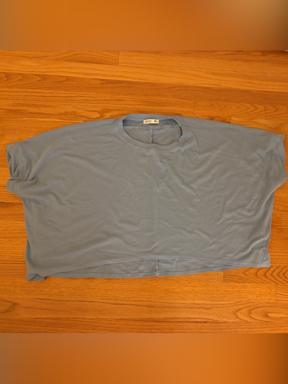 Light Blue Crop Tee